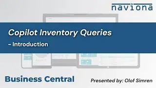 Naviona Copilot Inventory Queries for Business Central - Introduction