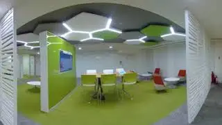 Fidelity Chennai - Robotic Virtual Reality Office Walkthrough