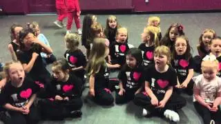 Let it go by our Sunday girls at snack time ... They love this song!