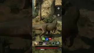 Ca&ccedil;ada de Torvo eu e @mkdino92 #dinosaur #inscreva #like #gaming #pathoftitans