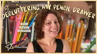 DECLUTTER WITH ME! Can Lacie Let Go of pens & pencils in her small NYC apartment.