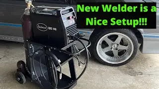 Eastwood 140 MIG Welder with Cart