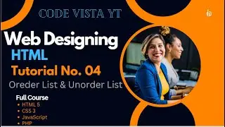 HTML Lists Decoded: Mastering OrderedList & UnorderedList | #CodeVistaYT