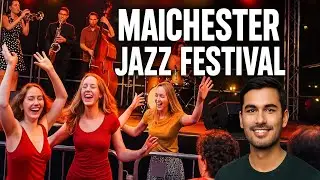 Manchester Jazz Music Festival 2025 | UK Street Vibes & Live Jazz | JRC Vlogs UK