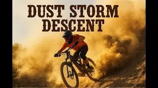 Dust Storm Descent: Blind Corners & Flat-Out Speed