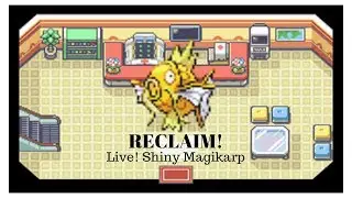 [LIVE+RECLAIM] Shiny Magikarp in Fire Red after 23 139 SR's (31 863 total)