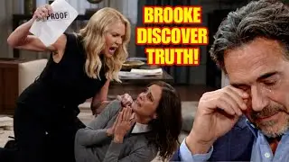 BROOKE EXPOSES TAYLOR&rsquo;S LIES &mdash; HER CONFESSION SHATTERS RIDGE AS HIS WORLD COLLAPSES! | B&B