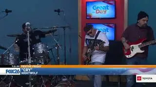 Nightwolf - Cry performed live on FOX 26!