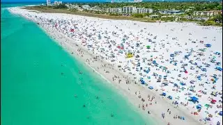 Episode 1 of beach tours featuring crescent beach in siesta key