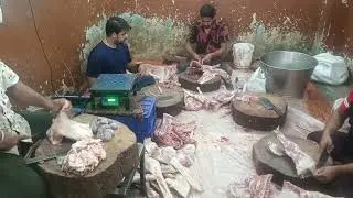 Mohd Jaffar Whole Sale Mutton Shop at Palton, Malakpet, Hyderabad. #goat #meat #sheep