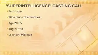 Melissa McCarthy new movie 'Superintelligence' casting in Atlanta
