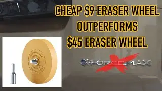 Cheap $9 Eraser Wheel Outperforms $45 3M Eraser Wheel - Debadging 2025 Land Cruiser 250