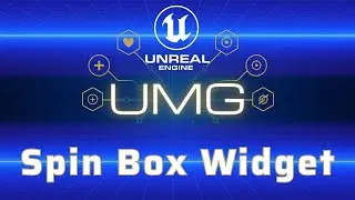 Como Usar o Spin Box Widget #12 Unreal Engine 5 UMG