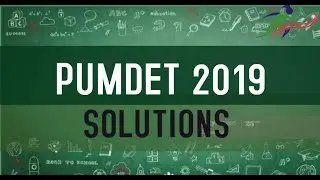 Solving question paper of 2019 PUMDET Mathematics which is an entrance exam for master's candidate.