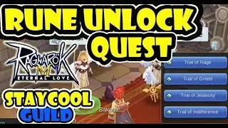 Guild Rune Unlock Quest - Ragnarok Eternal Love Mobile