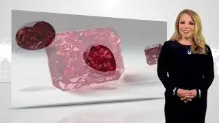 Fancy red radiant cut diamond - largest ever to appear at the tender ll Gem Shopping Network