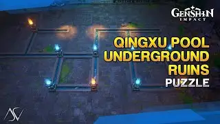 Qingxu Pool Underground Ruins Puzzle Guide - Yelan Story Quest