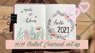 2021 Bullet Journal Set-up - Indian Bullet Journal