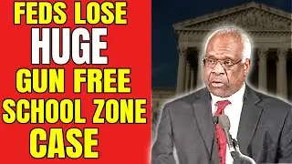 Breaking News DOJ Shocked as Feds Lose Huge Gun Free School Zone Case!!!