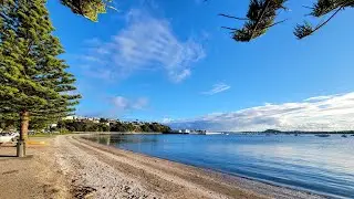 Relaxed Walk from Half Moon Bay Beach to Half Moon Bay Marina (4K, HDR10+)