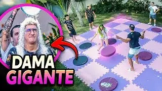 JOGO de DAMAS GIGANTE com PRENDAS!!