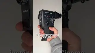 動画が撮れるチェキが登場？！FUJIFILM instax mini Evo Cinema