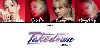 AESPA - TAKEDOWN (eng/esp) AI COVER CLEAN VERSION