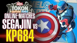 Marvel TOKON: SEGAjin (Captain America) vs KP684 (Star-Lord) - Online Matches