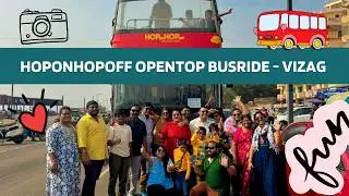 HOP on HOP off DOUBLE DECKER BUSRIDE | VIZAG | RK BEACH | FAMILYVLOG