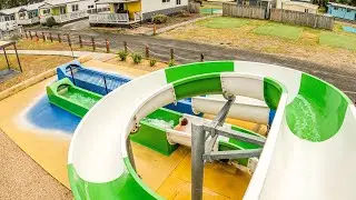 Victor Loop Water Slide at Victor Harbor Holiday Park