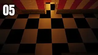 Minecraft Tutorial: Circus baby Pizza World How To Build The Karaoke Room Part 05