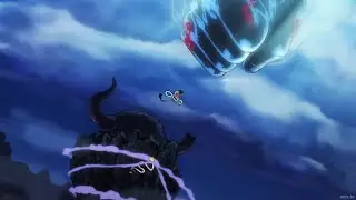 Luffy's Gear 5 BIG Haki Punch - One Piece Episode 1073
