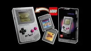 Custom LEGO Game Boy Build