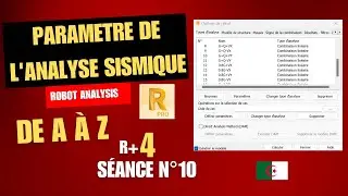 Séance N°10: Analyse Modale spectrale   (Etude Batiment R+4 de A à Z)