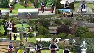 St Columba's School Pipe Band, Kilmacolm - Desert Storm & Sandy's New Chanter