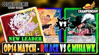 One Piece TCG: новый спойлер лидера EB-04 и разбор игры с Востока &mdash; RU Ace против G Mihawk