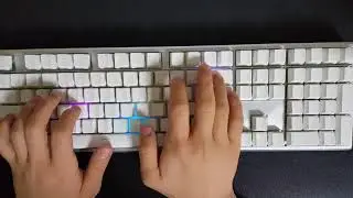 ABKO HACKER K985P V2 45g TYPING (Noppoo Capacitive Switch)