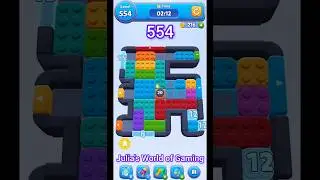COLOR BLOCK JAM LEVEL 554 #colorblocks #colormatching #colorsorting #gaming #gameplay