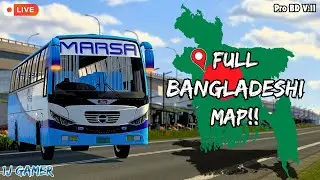কক্সবাজার রোডে সৌদিয়ার উরাধুরা টানাটানি | Hino AK1J | BD Bus Mod | ProBD V11 | 1J Gamer