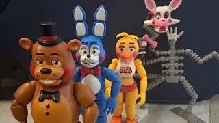 Unboxing all the  Fnaf 2 World of Jazwares (100 subscriber special)