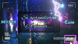 SI APRENDIERON A GANAR -  VENFOX FT CAOS (  @Caosrapper  )