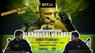 Entre Hermanos Y Micr&oacute;fonos #28 | UFC 325, Cartelera Estelar, Volkanovski vs Lopes y An&aacute;lisis