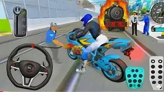 New Blue Bike For Parking - 3d Driving Class android game play || Car Game #gameplay #cargame