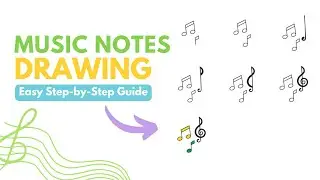 How to Draw Music Notes &ndash; A Step-by-Step Guide