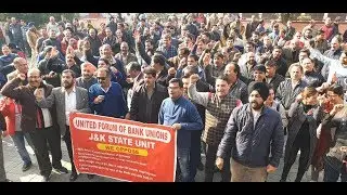 For second time in a week, 10 lakh bank employees go on nation-wide strike