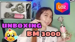 UNBOXING BM 3000 LAZADA (WORTH IT!!) #LAZADAUNBOXING #bm3000