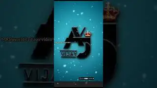 VIJAY logo name 💫 comment your name#short#VIJAY#like#subscribe#viral