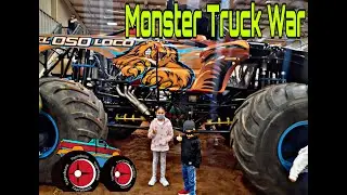 Monster Truck Wars with Regina and Thiago