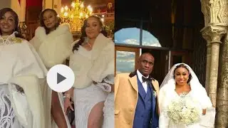 Rita Dominic White Wedding in London. #ritadominicwedding #reeldeel22 #entertainment #shorts #love