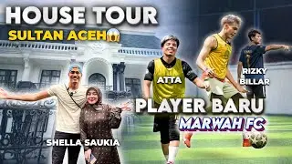 HOUSE TOUR RUMAH SULTAN ACEH | MAIN BOLA CELEBRITY INDONESIA 🇮🇩 